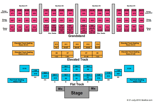 NY State Fair Justin Bieber Seating Chart